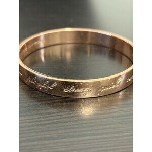 Kate Spade Best Friend Ever Rose Gold Bracelet Bangle